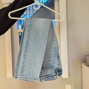 Levi’s straight leg finished jeans